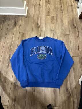 Champion University of Florida Gators Blue Crewneck Sweatshirt